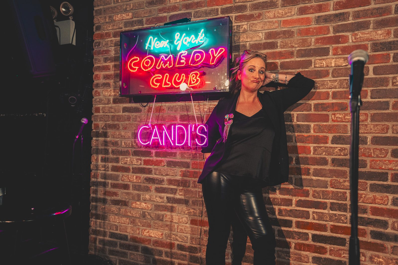 The Candi Shoppe, off stage, New York Comedy Club · November 14, 2024